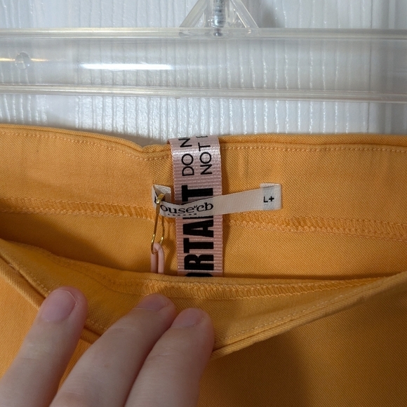 NWT House of CB Nisha Tangerine Sculpting Mini Skirt Size XL / L+ - Picture 8 of 12